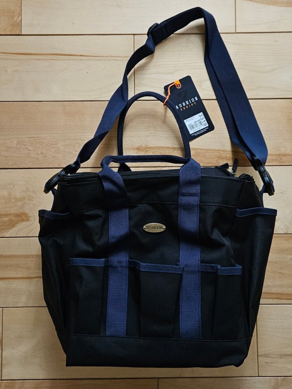 Shires Complete Grooming Kit | Black w/Navy | NWT